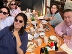 Karisma Kapoor shared pictures with Neetu Kapoor, Randhir Kapoor among other family members.