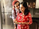 Kartik Aaryan with his mother. Kartik Aaryan with his mother.
