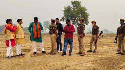Preparations in full swing for PM Modi visit Preparations in full swing for PM Modi visit