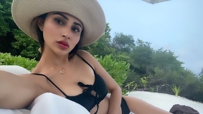 Mouni Roy shares bikini pictures on Instagram. (Instagram) Mouni Roy shares bikini pictures on Instagram. (Instagram)