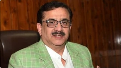 On November 4, former chairman of Shia Waqf Board Wasim Rizvi released the book at Dasna Delvi temple in Ghaziabad in the presence of Hindutva leader Narsinghanand Saraswati. (File Photo) On November 4, former chairman of Shia Waqf Board Wasim Rizvi released the book at Dasna Delvi temple in Ghaziabad in the presence of Hindutva leader Narsinghanand Saraswati. (File Photo)