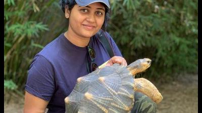 Arunima Singh won the prestigious award not just for her exceptional efforts towards saving turtles, tortoises, crocodilians, and Gangetic dolphins, but also for devoting a large part of her time to a crucial activity: Raising the awareness levels of riverine communities and the general public about these freshwater species (TSA) Arunima Singh won the prestigious award not just for her exceptional efforts towards saving turtles, tortoises, crocodilians, and Gangetic dolphins, but also for devoting a large part of her time to a crucial activity: Raising the awareness levels of riverine communities and the general public about these freshwater species (TSA)