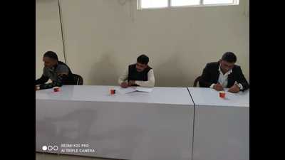 Exam for Congress spokesperson and media coordinator in progress (Sourced.)