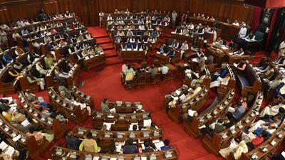 The privilege motion, moved by Tapas Roy, TMC’s deputy chief whip in the West Bengal assembly, was accepted by the House and forwarded to the committee of privileges for further proceedings on Wednesday. (HT PHOTO.) The privilege motion, moved by Tapas Roy, TMC’s deputy chief whip in the West Bengal assembly, was accepted by the House and forwarded to the committee of privileges for further proceedings on Wednesday. (HT PHOTO.)
