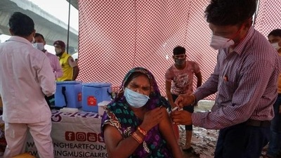 The country's cumulative vaccination coverage has exceeded 1.13 billion. (Reuters file photo) The country's cumulative vaccination coverage has exceeded 1.13 billion. (Reuters file photo)