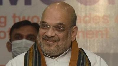 BJP leader and Union Home Minister Amit Shah will visit Pune on November 26. (HT PHOTO)