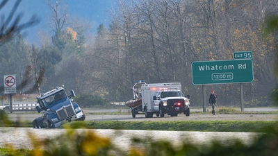 Landslides also cut off rail traffic to and from Vancouver -- one of Canada's busiest freight sea ports. (Bloomberg) Landslides also cut off rail traffic to and from Vancouver -- one of Canada's busiest freight sea ports. (Bloomberg)