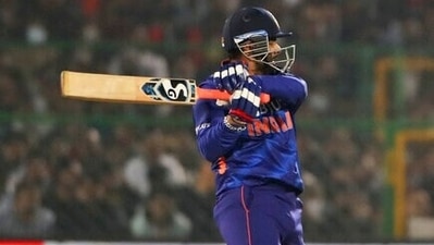 India's Rishabh Pant bats during the first T20 cricket match between India and New Zealand, in Jaipur, India, Wednesday, Nov. 17, 2021. (AP Photo/Altaf Qadri) (AP) India's Rishabh Pant bats during the first T20 cricket match between India and New Zealand, in Jaipur, India, Wednesday, Nov. 17, 2021. (AP Photo/Altaf Qadri) (AP)