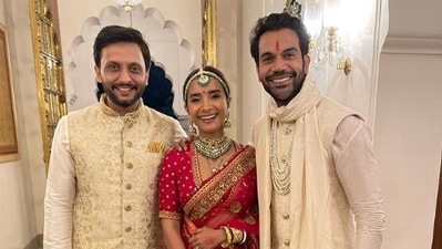 Rajkummar Rao and Patralekhaa got married on Monday.