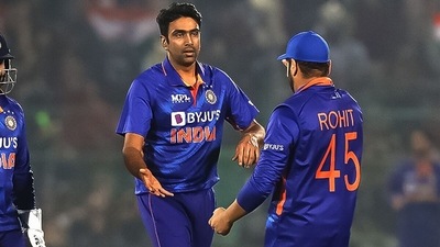 R Ashwin claimed 3/24 against New Zealand in 1st T20I. (Getty) R Ashwin claimed 3/24 against New Zealand in 1st T20I. (Getty)