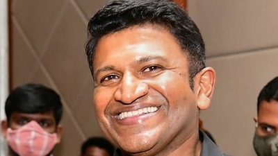 Puneeth Rajkumar died due to a cardiac arrest. (HT_PRINT) Puneeth Rajkumar died due to a cardiac arrest. (HT_PRINT)