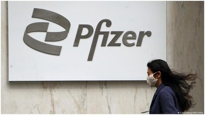 Pfizer, along with German firm BioNTech, has also developed a coronavirus vaccine (Carlo Allegri/REUTERS	)