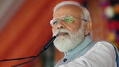 Prime Minister Narendra Modi on Wednesday urged legislative bodies to work with a sense of national duty, (HT_PRINT) Prime Minister Narendra Modi on Wednesday urged legislative bodies to work with a sense of national duty, (HT_PRINT)