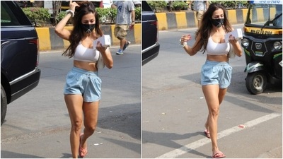 If you follow Malaika Arora's style journey, you may have already glimpsed at the star's versatile wardrobe. Never one to shy away from bold choices, Malaika manages to make a statement with her picks no matter where she is. Even at the gym. (HT Photo/Varinder Chawla) If you follow Malaika Arora's style journey, you may have already glimpsed at the star's versatile wardrobe. Never one to shy away from bold choices, Malaika manages to make a statement with her picks no matter where she is. Even at the gym. (HT Photo/Varinder Chawla)