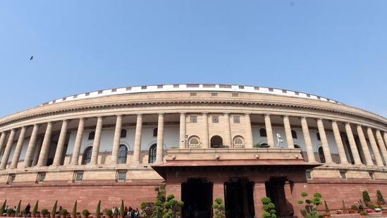 The Parliament house.