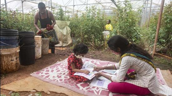 According to the survey, more students were found dependent on paid tuition classes during the pandemic period with their percentage rising from 32.5% in 2020 to 39.2 % in 2021. (Pratham Gokhale/HT Photo/Representative use)