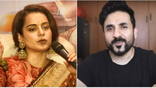 Actor Kangana Ranaut slams actor-comedian Vir Das on Instagram.(Instagram)