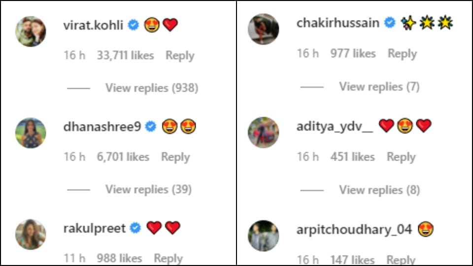 Comments on Anushka's post. Comments on Anushka's post. 