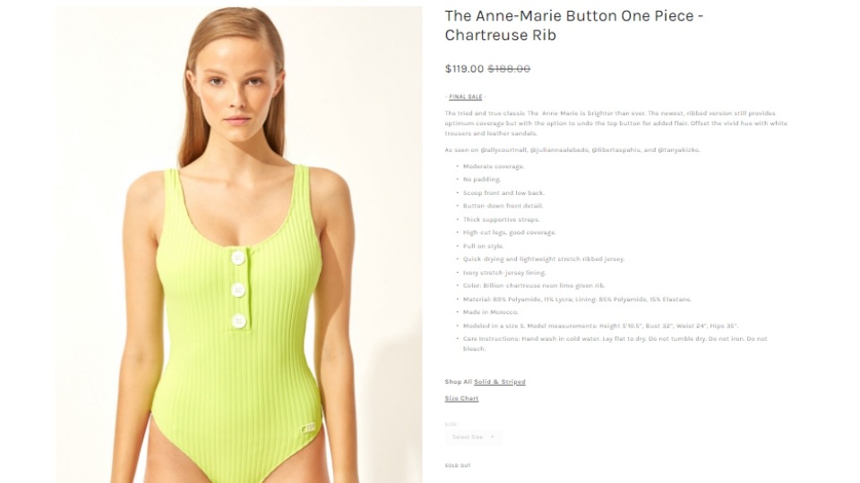 The Anne-Marie Button One Piece.&nbsp;(imwimshop.com)