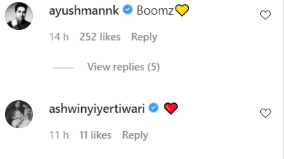 Comments on Bhumi Pednekar's post.&nbsp;