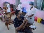 Although over 80% of adults in India have now received at least one dose of the vaccine, 44% of the country’s districts were below this threshold on November 17.