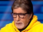 Amitabh Bachchan inKBC 13. Amitabh Bachchan inKBC 13.