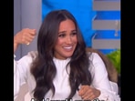 Meghan Markle laughs about her old car that she drove during her audition days. (instagram/@theellenshow) Meghan Markle laughs about her old car that she drove during her audition days. (instagram/@theellenshow)