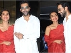 Newlyweds Rajkummar Rao and Patralekhaa return to Mumbai in red and white ensembles, see all pics(HT Photo/Varinder Chawla) Newlyweds Rajkummar Rao and Patralekhaa return to Mumbai in red and white ensembles, see all pics(HT Photo/Varinder Chawla)