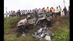 The three are among the 13 accused named in the first FIR lodged in connection with the October 3 violence under Tikunia police station limits of Lakhimpur Kheri in which eight people had lost their lives (HT file photo) The three are among the 13 accused named in the first FIR lodged in connection with the October 3 violence under Tikunia police station limits of Lakhimpur Kheri in which eight people had lost their lives (HT file photo)