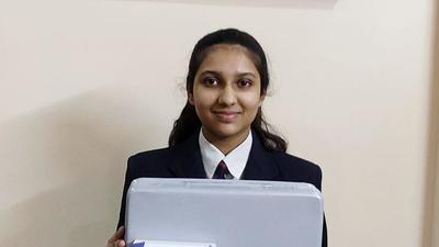 Class 10 student Dhruvi Gupta created an ‘innovative easy toothbrush’, which won her the first prize in the competition (Sourced) Class 10 student Dhruvi Gupta created an ‘innovative easy toothbrush’, which won her the first prize in the competition (Sourced)