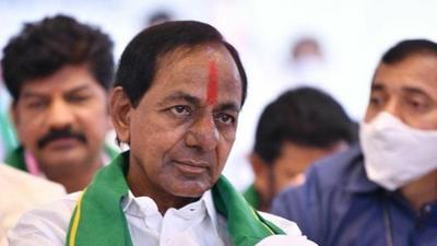 Telangana chief minister K Chandrashekar Rao sought to know whether the Modi government would allow farmers of the country to lead a happy life. (Agencies) Telangana chief minister K Chandrashekar Rao sought to know whether the Modi government would allow farmers of the country to lead a happy life. (Agencies)