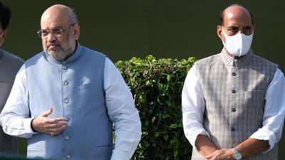 BJP leader Rajnath Singh has been named in-charge of Awadh and Kashi region that includes the Varanasi Lok Sabha constituency represented by Prime Minister Narendra Modi. Shah has been named in-charge for Braj-Paschim region. (BLOOMBERG PHOTO.) BJP leader Rajnath Singh has been named in-charge of Awadh and Kashi region that includes the Varanasi Lok Sabha constituency represented by Prime Minister Narendra Modi. Shah has been named in-charge for Braj-Paschim region. (BLOOMBERG PHOTO.)