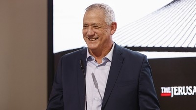 Benny Gantz, Israel's defense minister. (Bloomberg) Benny Gantz, Israel's defense minister. (Bloomberg)