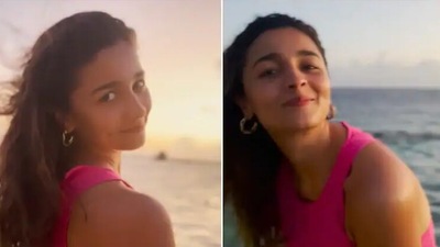 Alia Bhatt expressed her love for sunsets in her latest Instagram video.