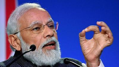 A recent photo of Indian Prime Minister Narendra Modi. Let us ensure cryptocurrency doesn’t end up in the wrong hands, he said in a virtual keynote address at the Sydney Dialogue. (REUTERS/File) A recent photo of Indian Prime Minister Narendra Modi. Let us ensure cryptocurrency doesn’t end up in the wrong hands, he said in a virtual keynote address at the Sydney Dialogue. (REUTERS/File)