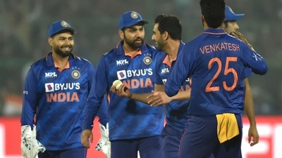 India beat New Zealand by five wickets in the first T20I. (Getty) India beat New Zealand by five wickets in the first T20I. (Getty)