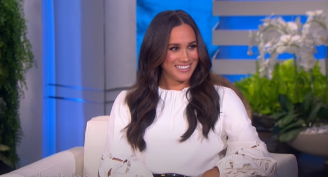 Meghan Markle on The Ellen DeGeneres Show.&nbsp;