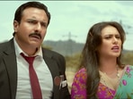 Bunty Aur Babli 2 movie review: Saif Ali Khan and Rani Mukerji in a still from the movie. Bunty Aur Babli 2 movie review: Saif Ali Khan and Rani Mukerji in a still from the movie.