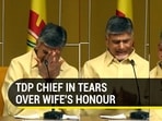 TDP chief in tears over wife's honour