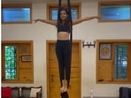 Mithila Palkar gave aerial yoga ‘a shot.’ Here’s how she did it(Instagram/@mipalkarofficial) Mithila Palkar gave aerial yoga ‘a shot.’ Here’s how she did it(Instagram/@mipalkarofficial)