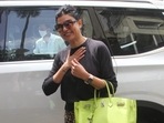 Sushmita Sen clicked in Mumbai. Sushmita Sen clicked in Mumbai.