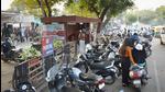 In addition to street vendors, Sector 15 residents complain about the mushrooming of PG accommodations, which particularly create parking problems. (Gurtej Singh/HT) In addition to street vendors, Sector 15 residents complain about the mushrooming of PG accommodations, which particularly create parking problems. (Gurtej Singh/HT)