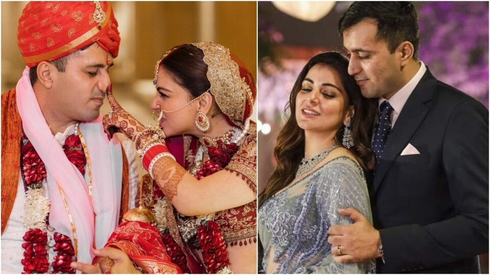 What Shraddha Arya wore for her reception and wedding: All pics ...