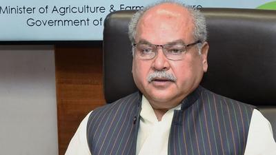 A file photo of union agriculture minister Narendra Singh Tomar. On Friday, he lamented that the government failed to convince the protesting farmers of the benefits of the three farm laws that PM Narendra Modi has said will be repealed. (PTI/File) A file photo of union agriculture minister Narendra Singh Tomar. On Friday, he lamented that the government failed to convince the protesting farmers of the benefits of the three farm laws that PM Narendra Modi has said will be repealed. (PTI/File)