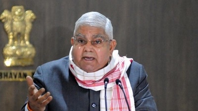 West Bengal governor Jagdeep Dhankhar. (File Photo/PTI) West Bengal governor Jagdeep Dhankhar. (File Photo/PTI)