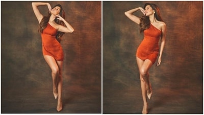 Tara Sutaria turned 26 today and on the occasion, she treated her fans with stunning photos of herself in a short asymmetrical orange one-shoulder dress. (Instagram/@tarasutaria) Tara Sutaria turned 26 today and on the occasion, she treated her fans with stunning photos of herself in a short asymmetrical orange one-shoulder dress. (Instagram/@tarasutaria)