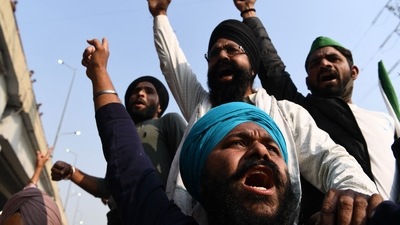 Farmers have been protesting against the three legislation since last year. (AFP) Farmers have been protesting against the three legislation since last year. (AFP)
