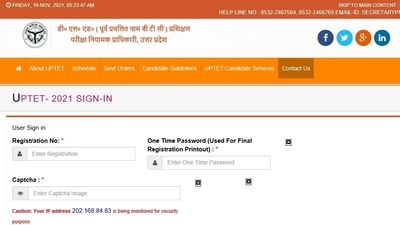 UPTET admit cards 2021: Candidates can download the UPTET 2021 admit cards on the official website of the authority on updeled.gov.in. (updeled.gov.in)