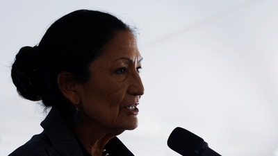 US secretary of the interior Deb Haaland&nbsp; (File Photo)