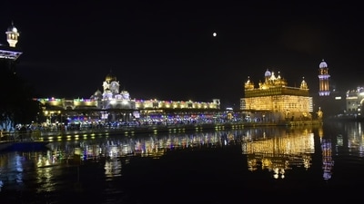 Guru Nanak Dev Ji was the founder of the Sikh religion and the first of the Sikh Gurus. He was born in 1469 at Nankana Sahib. It is believed that his birth was a mark of divinity. His birth anniversary is celebrated worldwide as Guru Nanak Jayanti. (Sameer Sehgal/Hindustan Times) Guru Nanak Dev Ji was the founder of the Sikh religion and the first of the Sikh Gurus. He was born in 1469 at Nankana Sahib. It is believed that his birth was a mark of divinity. His birth anniversary is celebrated worldwide as Guru Nanak Jayanti. (Sameer Sehgal/Hindustan Times)